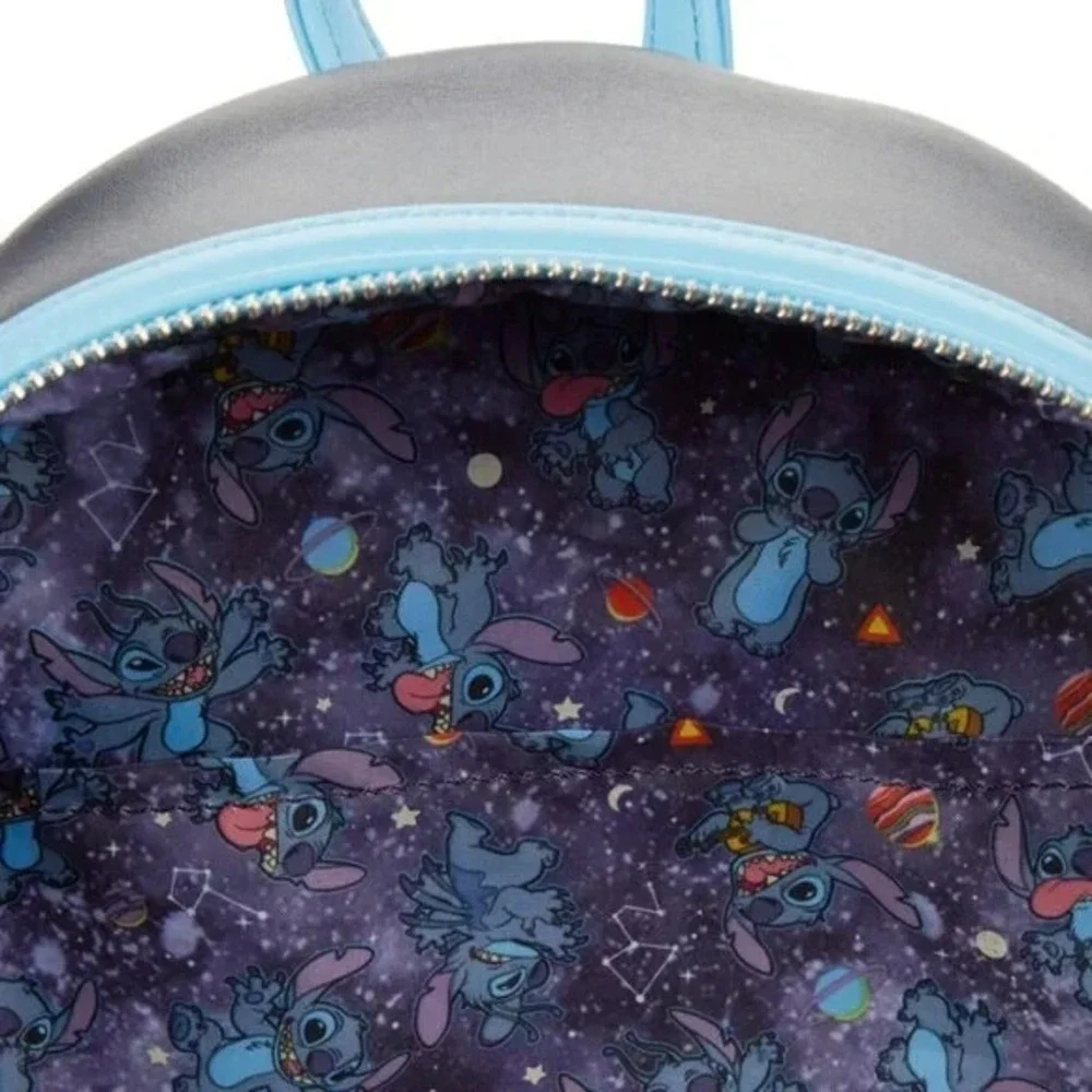 Loungefly Disney Lilo & Stitch Space Adventure‎ Glow in the Dark Mini Backpack